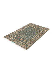 Tappeto Rubin Pakistan 100x152 Verde Petrolio T 2