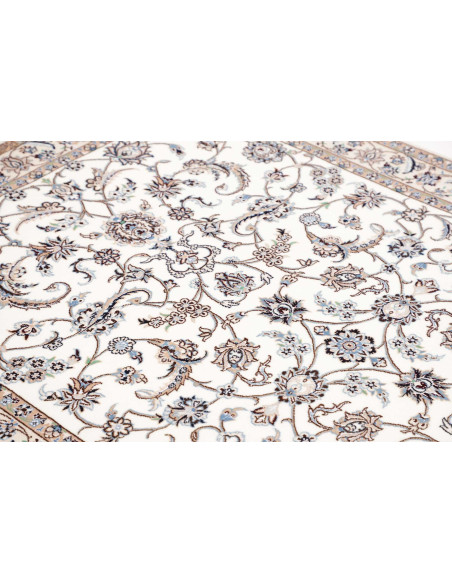 Nain 6la 131x195 Cm Nain 6la Persia Lana Cardata A Mano E