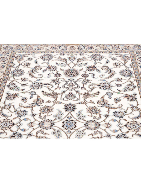 Nain 6la 131x195 Cm Nain 6la Persia Lana Cardata A Mano E