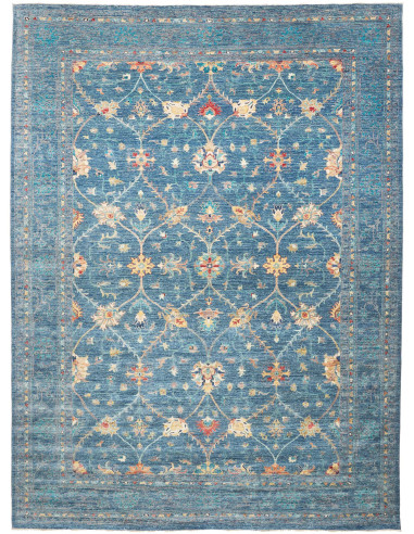 Tappeto Zigler Fine Pakistan 271x370 Blu Turche