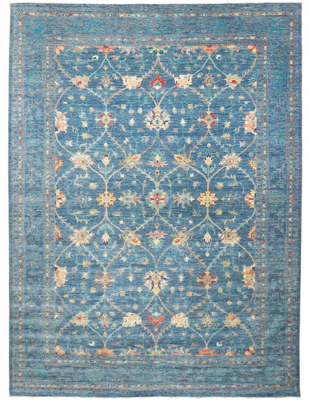 Tappeto Zigler Fine Pakistan 271x370 Blu Turche