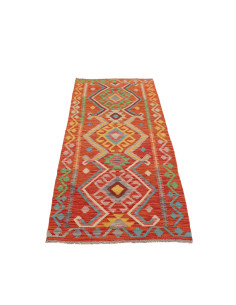 Tappeto Kilim Afghanistan 69x193 Arancio Terrac 2