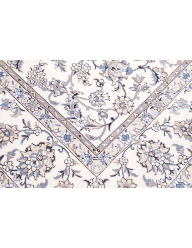 Rug Nain Kashmar Persia 250x302 Ivory Cream Blu