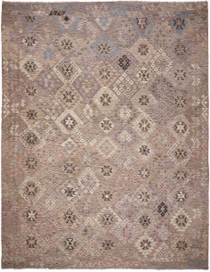 Rug Kilim Afghanistan 265x335 Mauve Grey Sky Bl