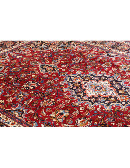 Mashad 243x340 Cm Mashad, Persia, Lana Cardata A Mano