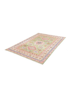 Tappeto Kazak Afghanistan 151x211 Verde Salvia 2