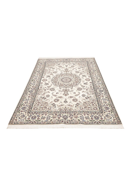 Nain 6la 134x207 Cm Nain 6la Persia Lana Cardata A Mano E