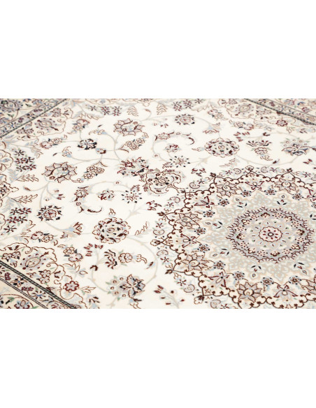 Nain 6la 134x207 Cm Nain 6la Persia Lana Cardata A Mano E