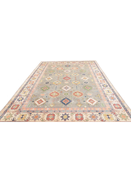 Rug Kazak Co 250x352 Sage Green Multicolor