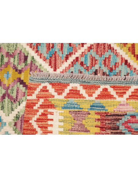 Kilim 102x140 Cm Kilim, Afghanistan, Hand-carded Wool warp: