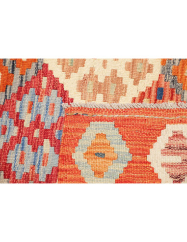 Kilim 102x148 Cm Kilim Afgano. Materiale: Lana Cardata A