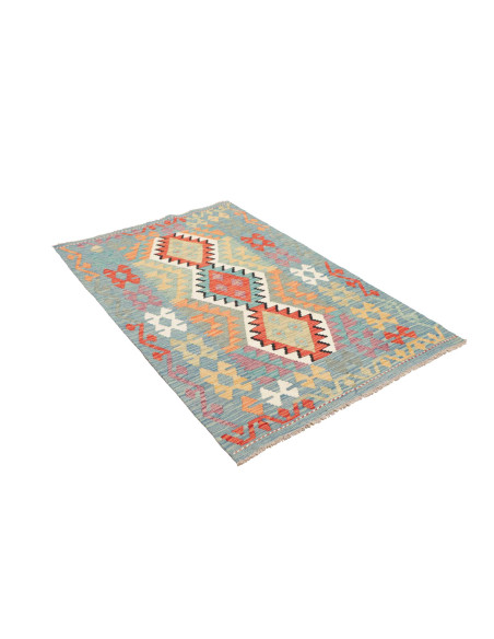Kilim 102x155 Cm Kilim Afghanistan Lana Cardata A Mano
