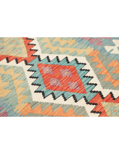 Kilim 102x155 Cm Kilim Afghanistan Hand-carded Wool cotton