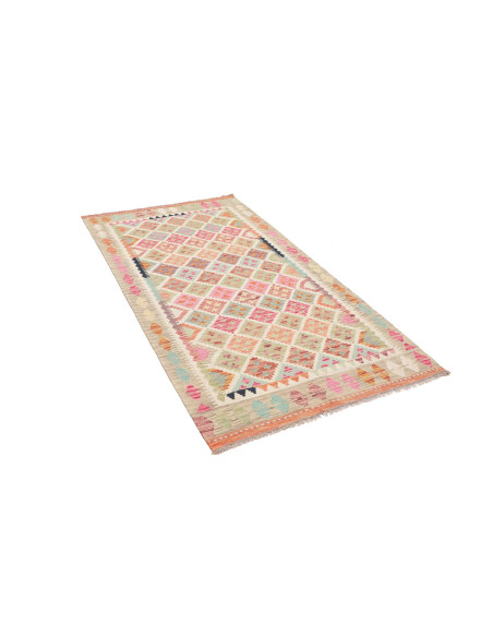 Kilim 105x196 Cm Kilim Afghanistan Hand-carded Wool warp