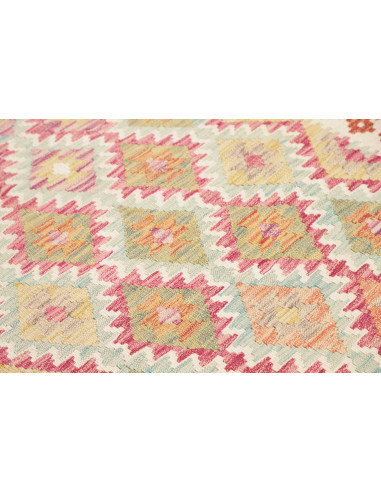 Kilim 102x192 Cm Kilim Afghanistan, Hand-carded Wool