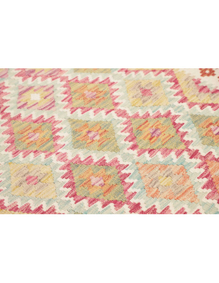 Kilim 102x192 Cm Kilim Afghanistan, Hand-carded Wool