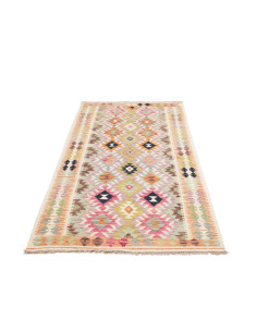 Kilim 104x198 Cm Kilim, Afghanistan, Lana Cardata A Mano 2