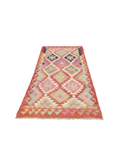Kilim 95x200 Cm Kilim, Afghanistan, Lana Cardata A Mano 2