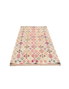 Kilim 100x203 Cm Kilim Afghanistan Hand-carded Wool warp: 2
