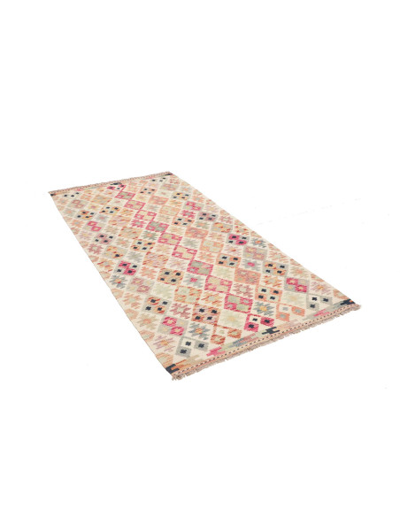 Kilim 100x203 Cm Kilim Afghanistan Hand-carded Wool warp: