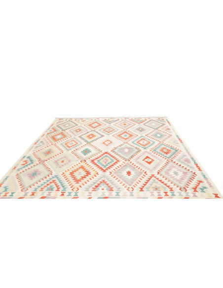 Rug Killim 251x298 Ivory Coral