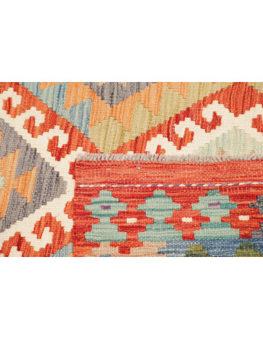 Kilim 123x173 Cm Kilim Afghanistan Hand-carded Wool warp
