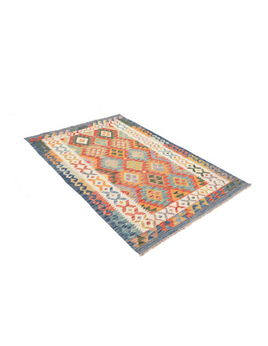 Kilim 123x182 Cm Kilim Afghanistan, Hand-carded Wool warp:
