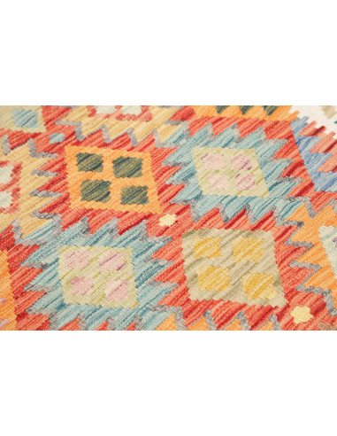 Kilim 123x182 Cm Kilim Afghanistan, Hand-carded Wool warp: