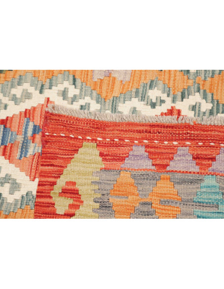 Kilim 124x183 Cm Kilim Afghanistan Lana Cardata A Mano