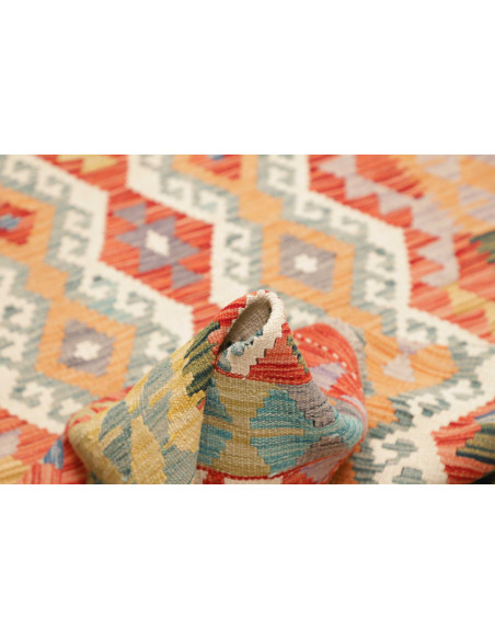 Kilim 124x183 Cm Kilim Afghanistan Lana Cardata A Mano
