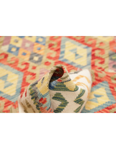 Kilim 127x178 Cm Kilim, Afghanistan, Lana Cardata A Mano