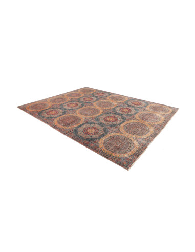 Rug Mamlouk Pakistan 244x306 Terracotta Teal