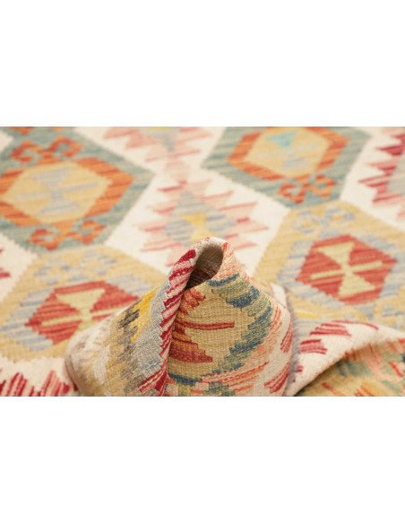 Kilim 123x172 Cm Kilim, Afghanistan, Lana Cardata A Mano