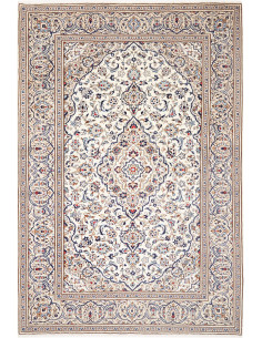 Kashan 195x292 Cm Kashan, Persia, Lana Cardata A Mano