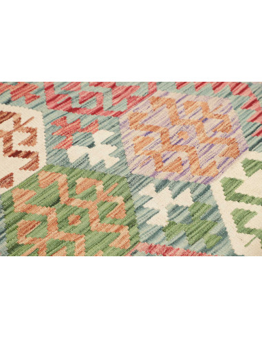 Kilim 128x181 Cm Kilim, Afghanistan, Lana Cardata A Mano