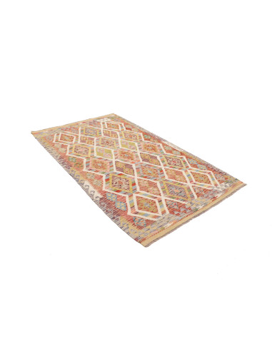 Kilim 124x204 Cm Kilim, Afghanistan, Hand-carded Wool warp:
