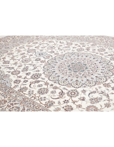 Nain 6la 256x372 Cm Nain 6la, Persia, Lana Cardata A Mano E
