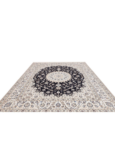 Nain 6la 259x316 Cm Nain 6la, Persia, Lana Cardata A Mano E