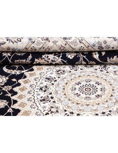 Nain 6la 259x316 Cm Nain 6la, Persia, Lana Cardata A Mano E