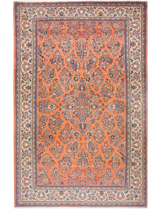 Sarough 196x310 Cm Sarough, Persia, Lana Cardata A Mano