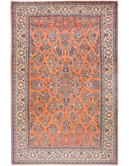Sarough 196x310 Cm Sarough, Persia, Hand-carded Wool warp:
