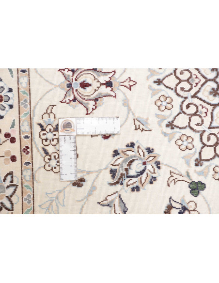 Nain 6la 260x310 Cm Nain 6la, Persia, Lana Cardata A Mano E