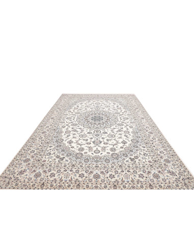 Nain 6la 252x356 Cm Nain 6la Persia, Hand-carded Wool And