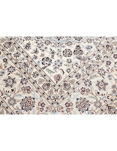 Nain 6la 252x356 Cm Nain 6la Persia, Lana Cardata A Mano E