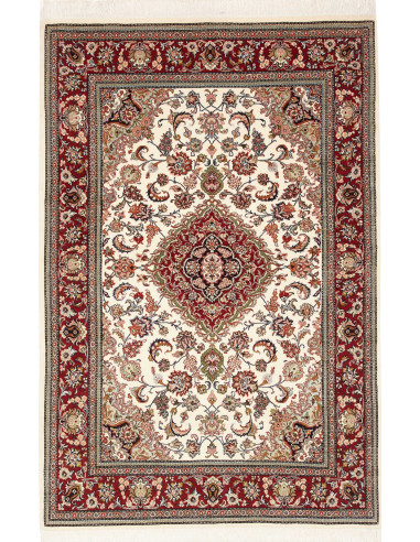 Ilaam 106x158 Cm Ilaam, Persia, Lana E Seta Su Cotone,