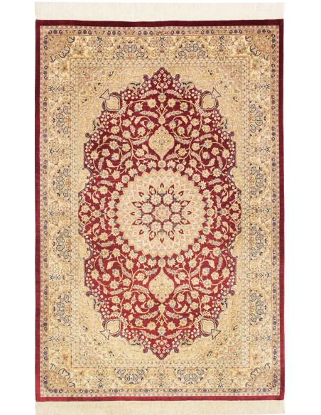 Ghom Silk 97x149 Cm Ghom Silk, Persia, 100% Silk warp: