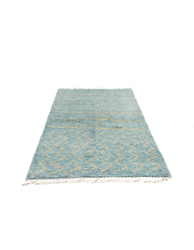 Tappeto Gabbeh Marrakech Pakistan 119x179 Blu A