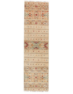 Tappeto Rubin Pakistan 69x245 Beige Terracotta