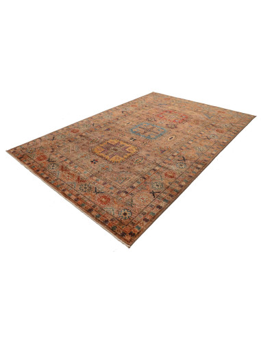 Tappeto Kazak Fine Pakistan rosso 201x299