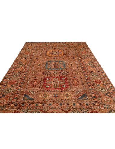 Tappeto Kazak Fine Pakistan rosso 201x299